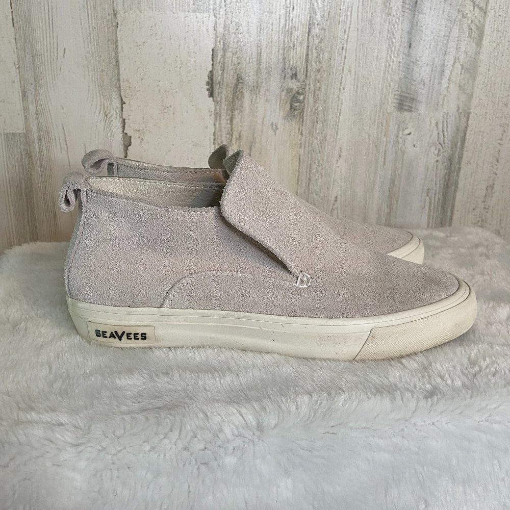 CLEARANCE! SeaVees Size 7.5 Huntington Middie Suede Bootie Oyster